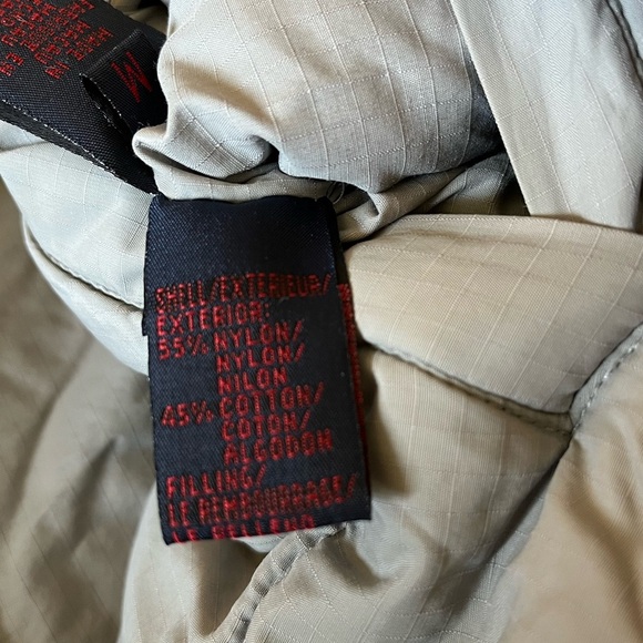 Vintage Men’s Ralph Lauren Black/Gray Reversible Vest, Nylon & Cotton; Size M - Picture 8 of 12